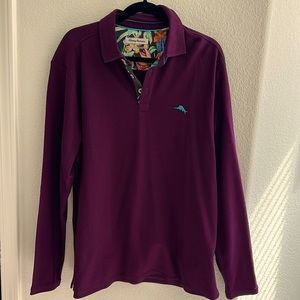 Tommy Bahama - Long Sleeve - Emfielder Polo - Large